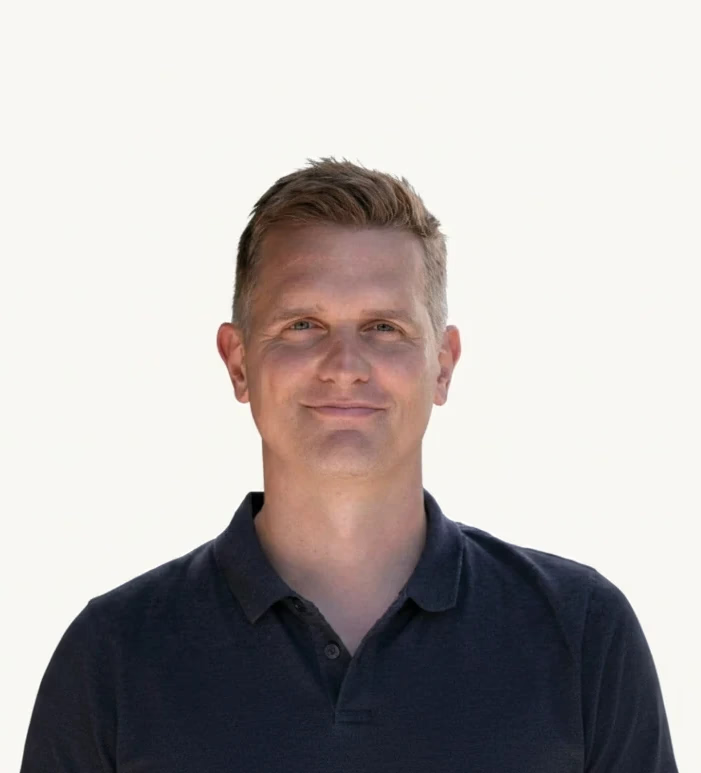 Portrait of Gerrit Visser, Full-Stack Developer at Bluem
