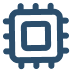 AI processor icon
