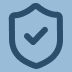 Shield with check mark icon