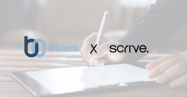 Bluem writes about partnership for electronic signing