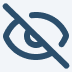 Fail eye off icon