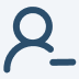 Fail user minus icon